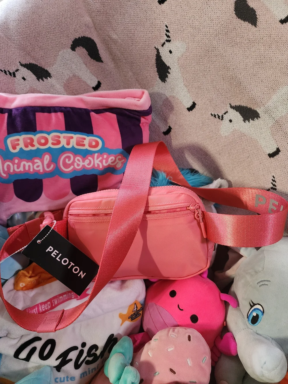 Lululemon x Peloton Everywhere Belt Bag 1L Coral Pink NWT
